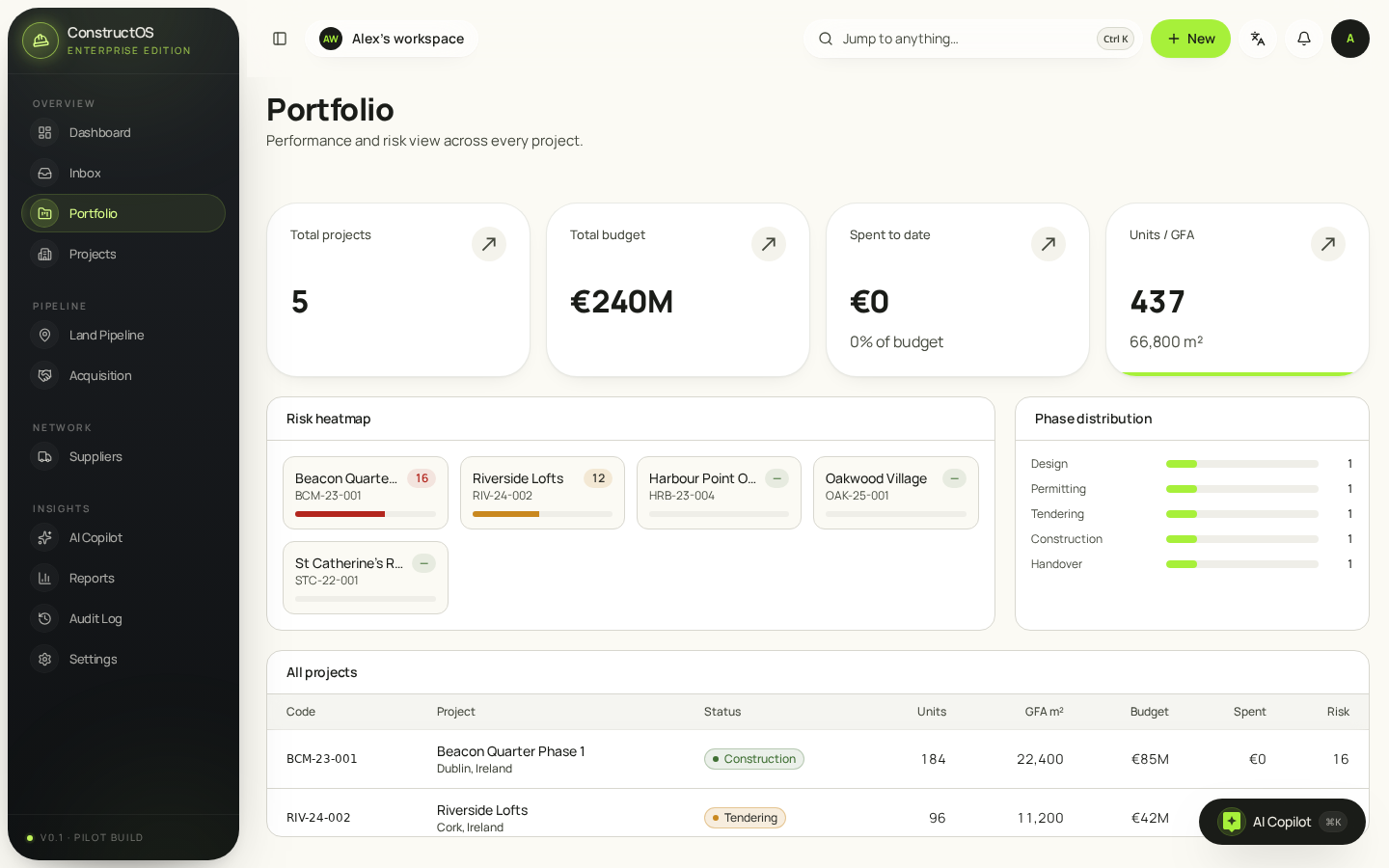 Construct OS — Portfolio